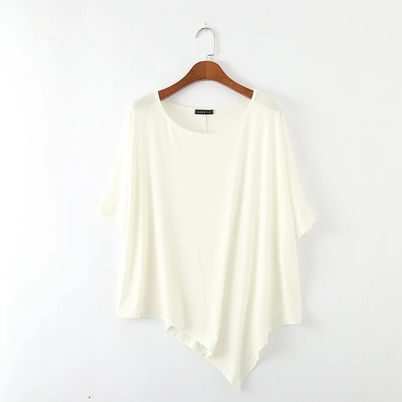 CGC Summer Women's Oversized T-shirt 2023 Harajuku Loose Tees Short Bat Sleeve Tops Simple Korean Fashion Female y2k Clothes 6
