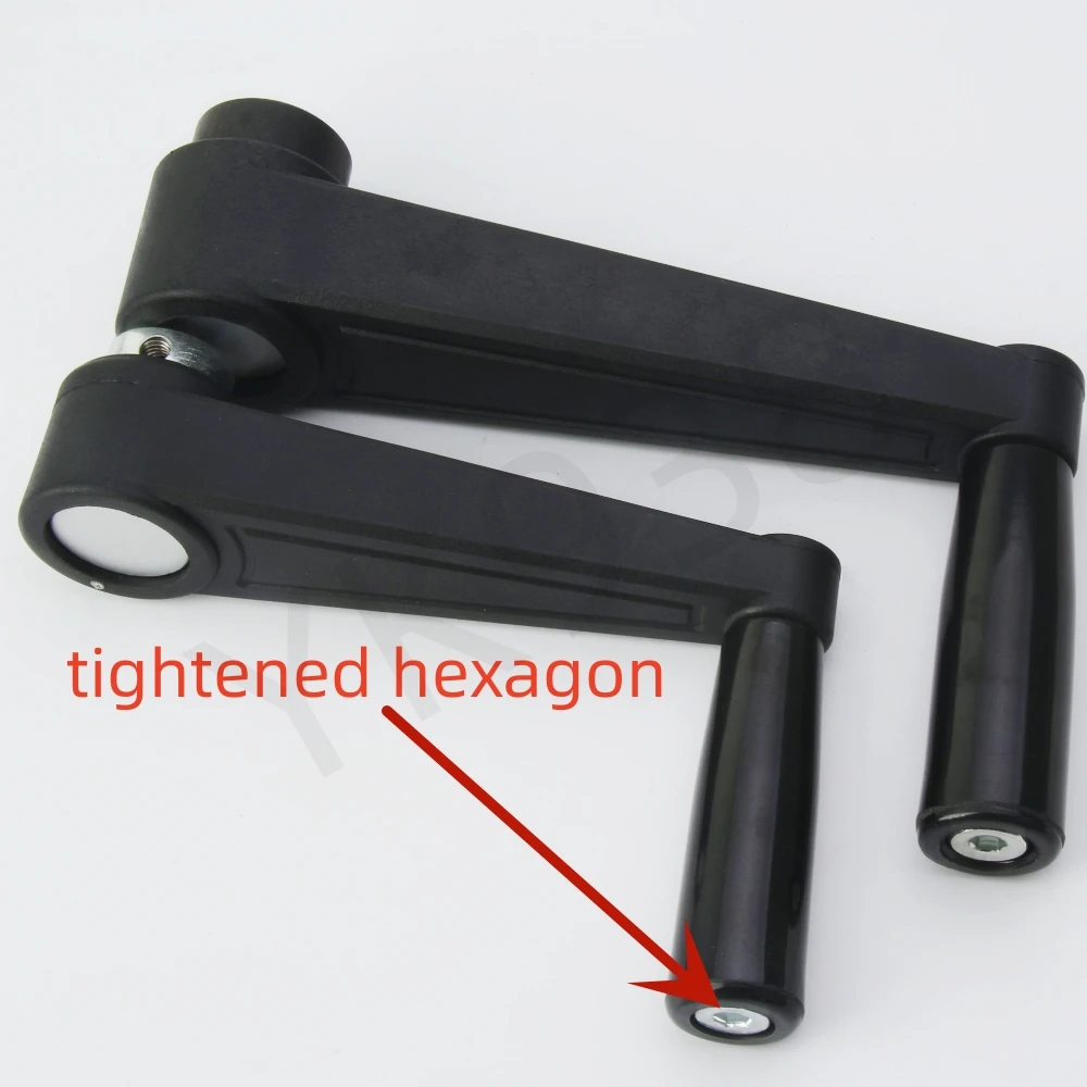 Mechanical Equipment Handles Machine Tool Knobs YK938-A Nylon Round Hole Rocker Handle Non-Collapsible Knob Handles For Woodworking Machinery