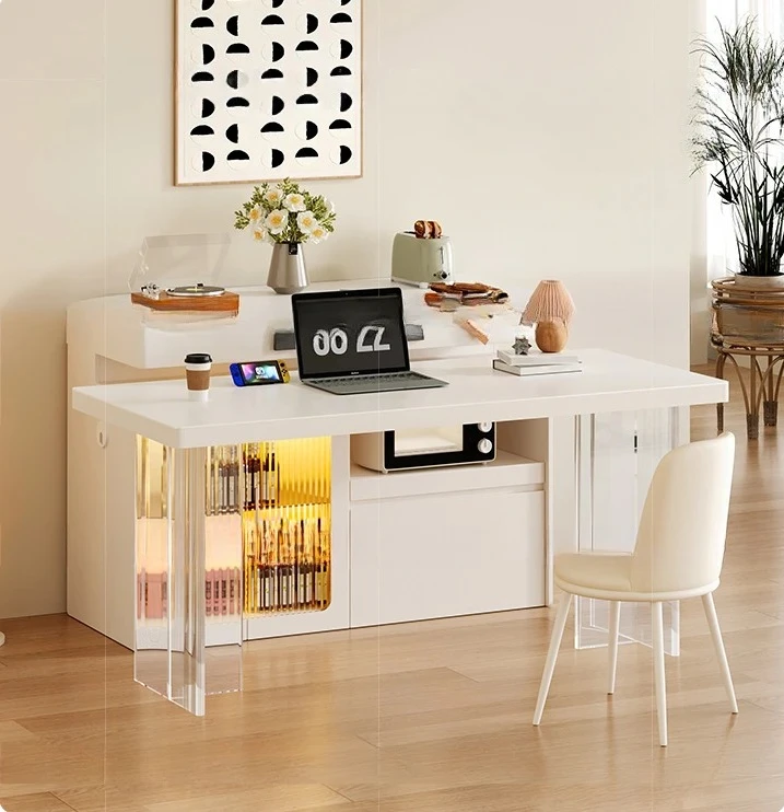 Nordic Detachable Suspension Kitchen Island Stone Plate Dining Table Integrated