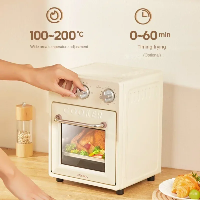 Kitchen Appliances Air Fryer 8.5L Large Capacity Household Electric Fryer Electric Oven Multifunctional Chip Maker 2024  New 4