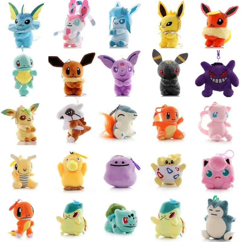 15CM Pokemon Puppe Little Fire Dragon Reach Ente Wunderbarer Froschsamen Anhänger Elf Bikachu Super Dream Plüschtier Geschenkmodell