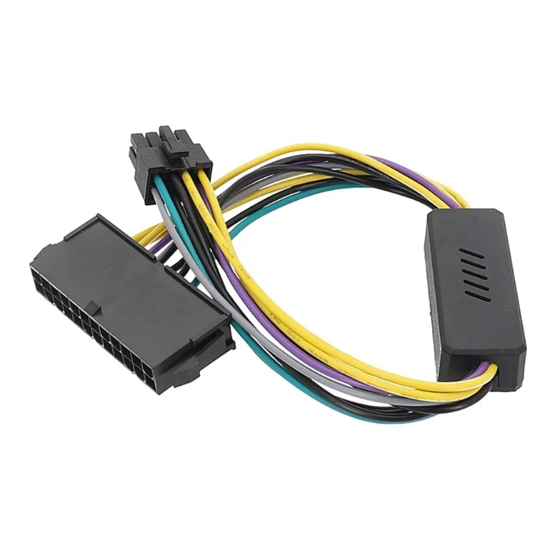 Optiplex 3020, 7020,9020,T1700,H61,H81,Q77,Q87,B75,A75,Q75,Q65용 24핀-8핀 전원 공급 장치 어댑터 케이블
