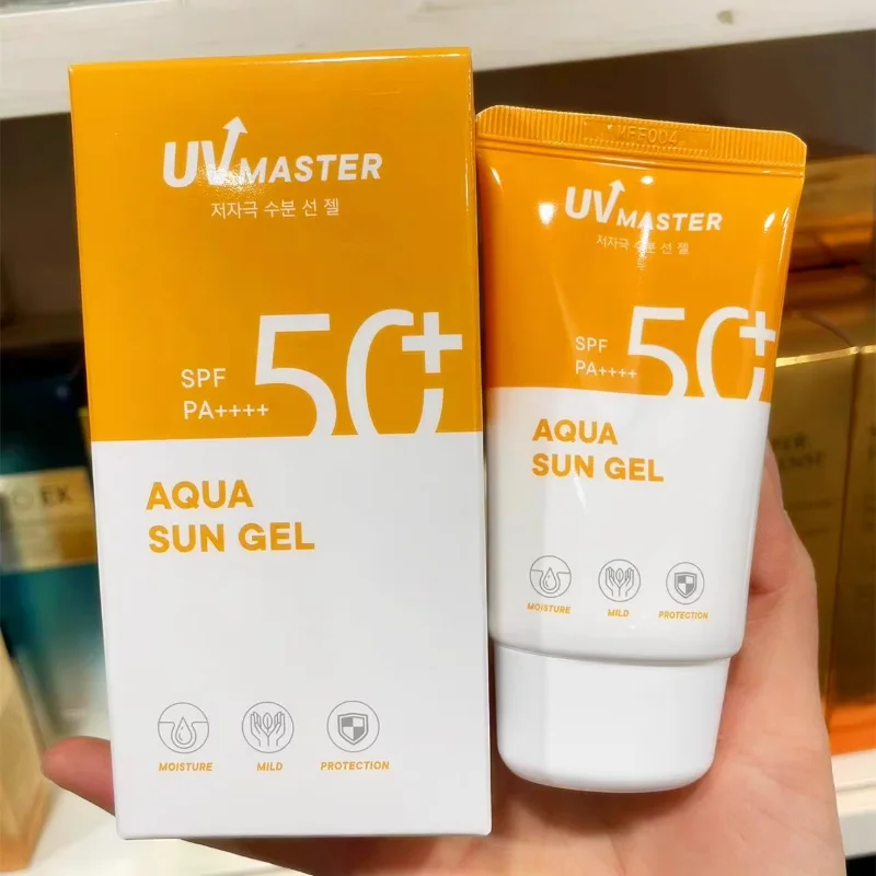 

Korea Tonymoly UV Master Aqua Sun Gel SPF50PA+++ Sunscreen 50ml Refreshing Sun Protection Moisturizing Hydration Face Skin Care