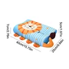 Toddler Memory Foam Pillow With Filler Fiber Slow Rebound Soft Baby Pillow Small Breathable Neck Pillow Cartoon Pillows Washable 6
