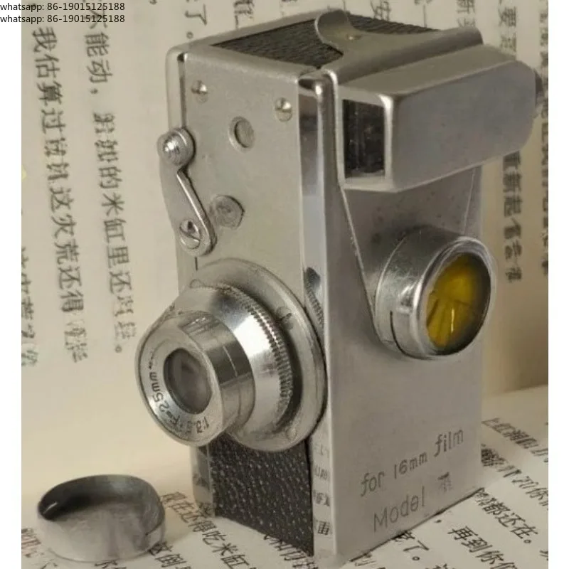 미니 카메라 빈티지 1940년 미니어처 빈티지 기계식 필름 셔터 상태 양호
