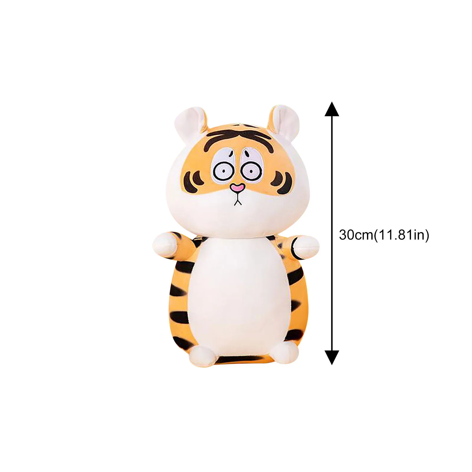 

Giraffe Plush Doll Mascot Toy Birthday 2022 Fat-Tiger Year Children's The-Tiger Of Gift Plush Plush toy Animal Plush Cover