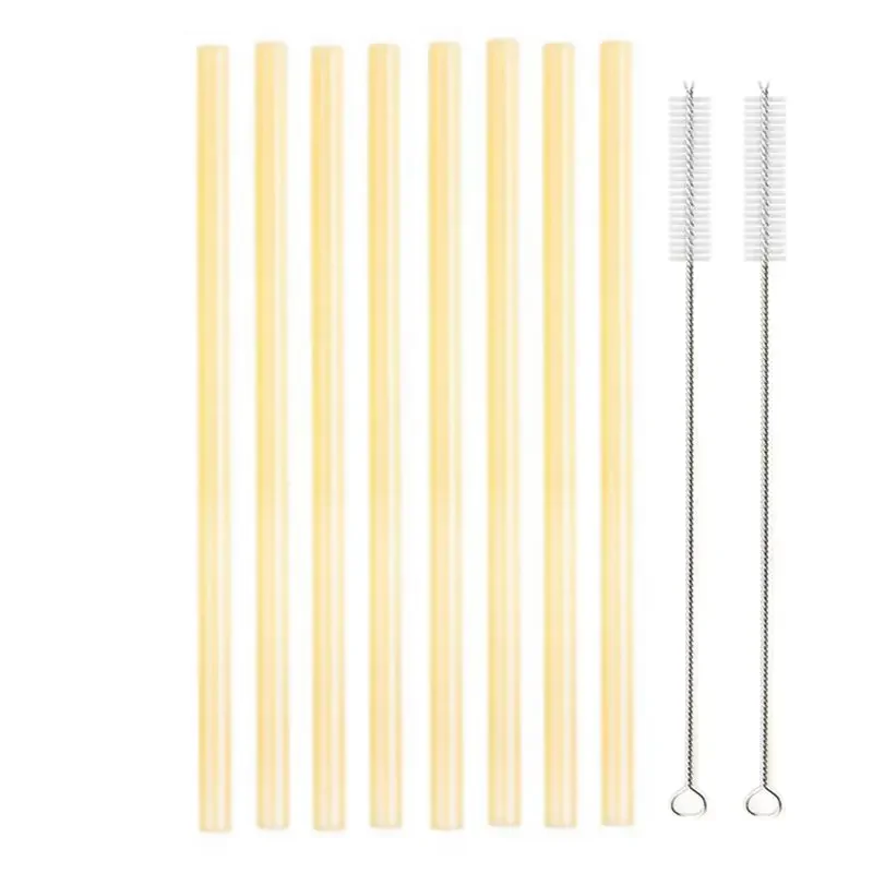8pcs Gold Straight