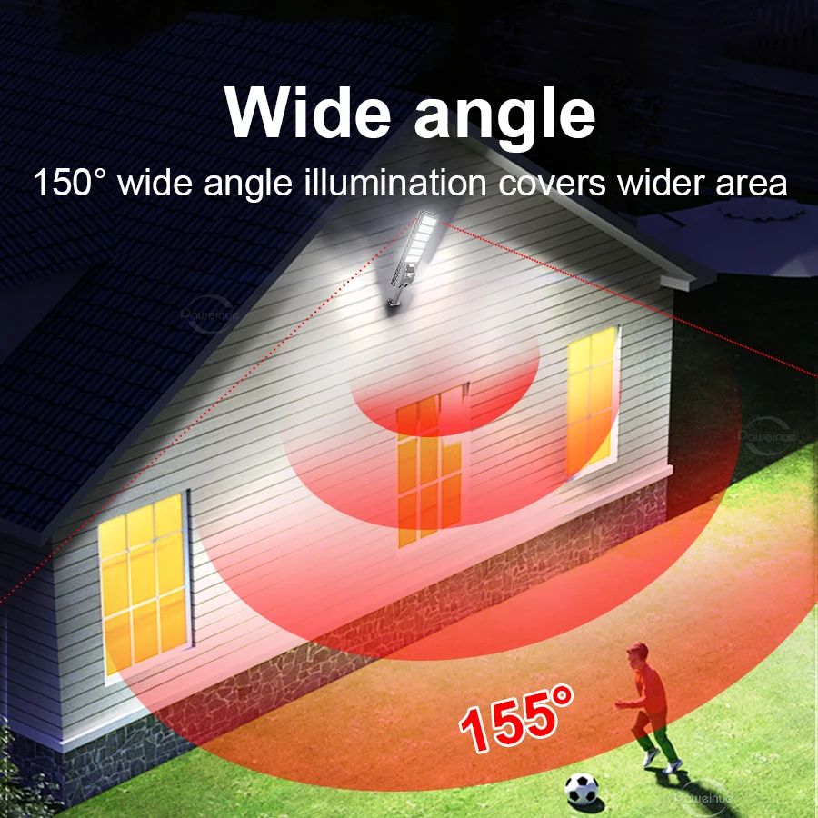 2024 New 30000LM Super Bright Solar Outdoor Lights IPX65 Solar Light for Outdoor With Motion Sensor Solar Powered Lamp Led Solar 6