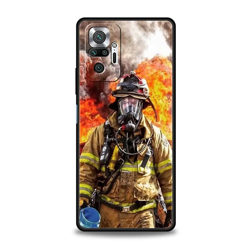 Firefighter Heroes Fireman Phone Case - Durable Protective Cover