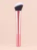 1pc Large Orange Contour Brush - Ideal For Cheeks, Forehead, Chin, Nose Blending And Defining Contours, Perfect For Liquid Found 2