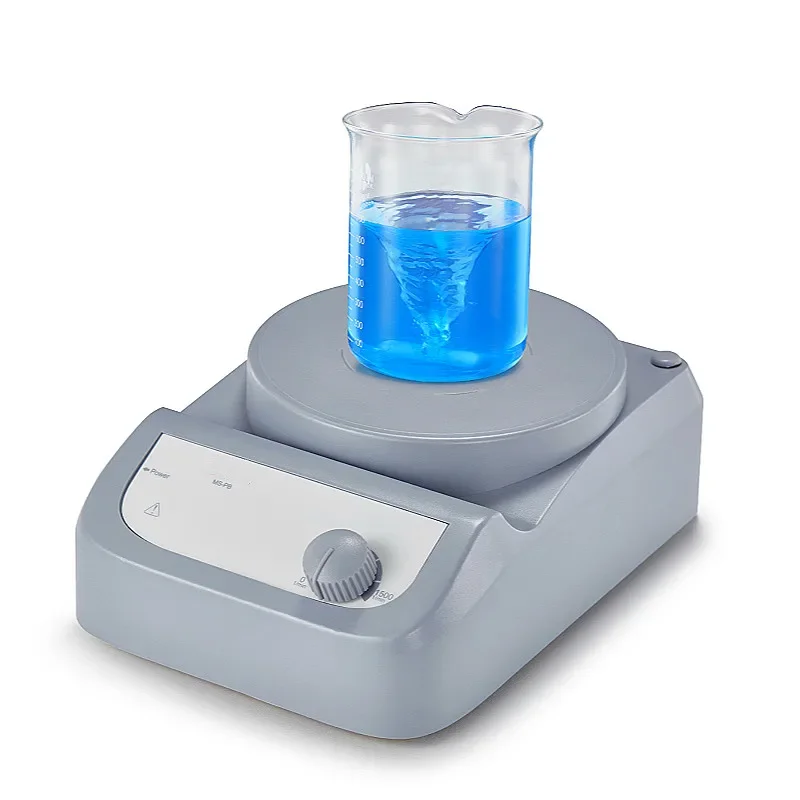 Magnetic Stirrer Range 0-1500rpm Classic Magnetic Stirrer Max.3L Plastic Plate 135mm ( 5'') MS-PB Good Chemical Resistance