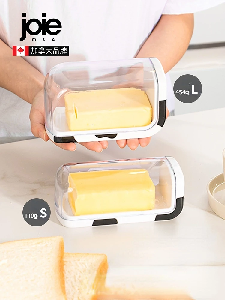 Joie Moo Moo - Contenedor de almacenamiento de queso en rodajas para  refrigerador