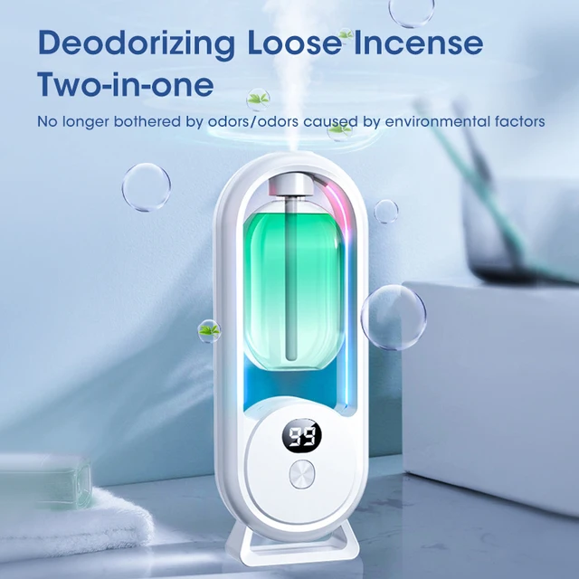 Automatic Home Fragrance Machine Essential Oil Diffuser Nebulizer Perfume Scent Machine for Kitchen and toilet deodorization 4
