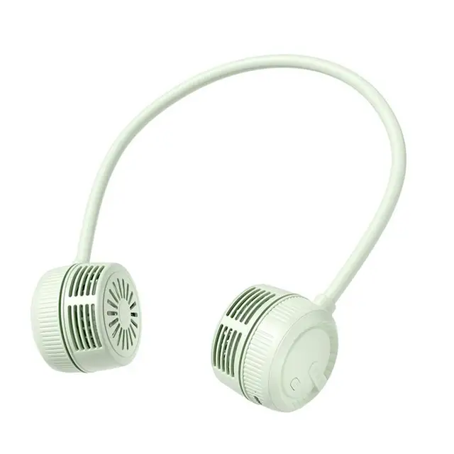 A Nyaki Ventilátor Hordozható Ventilátora 3 Sebességgel Cserélje Meg Az Usb -T Újratölthető Alacsony Zaj