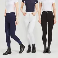 Equestrian Horse Riding Pants for Female Male Training Competition Anti Slip Wear-resistant Inner Knee Patch Equipment Clothes 1