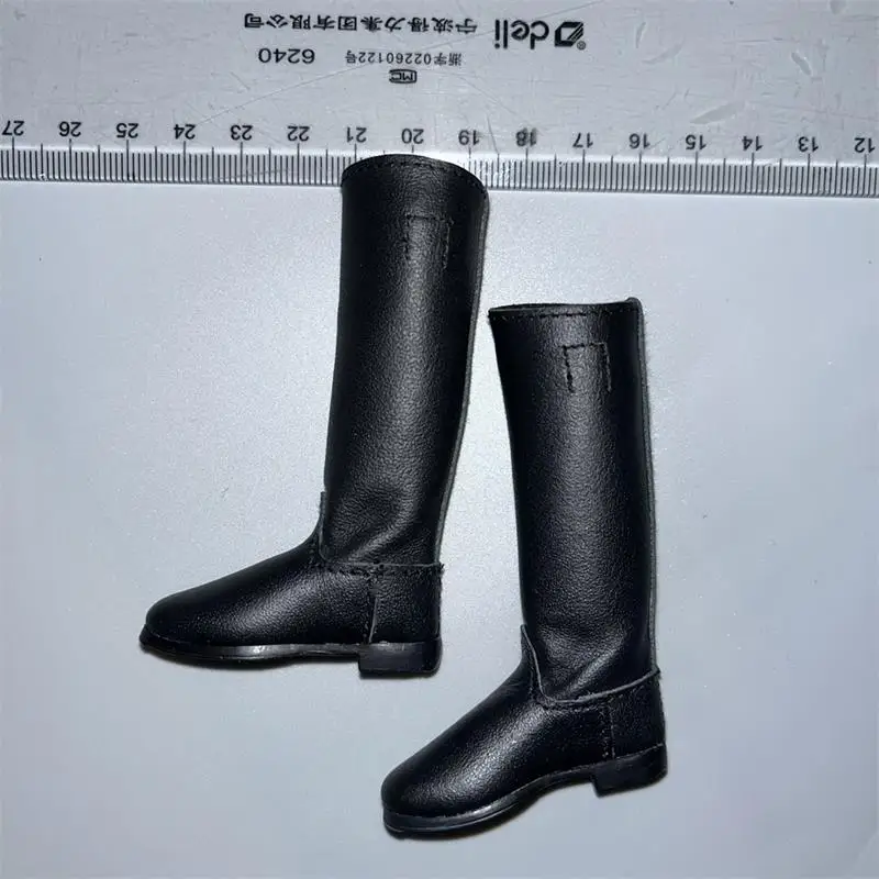 

1/6 DID 3R GM647 M32 Black Guard of Honor Hollow Long Boots Military Shoe Model For 12inch Action Figures Collectable