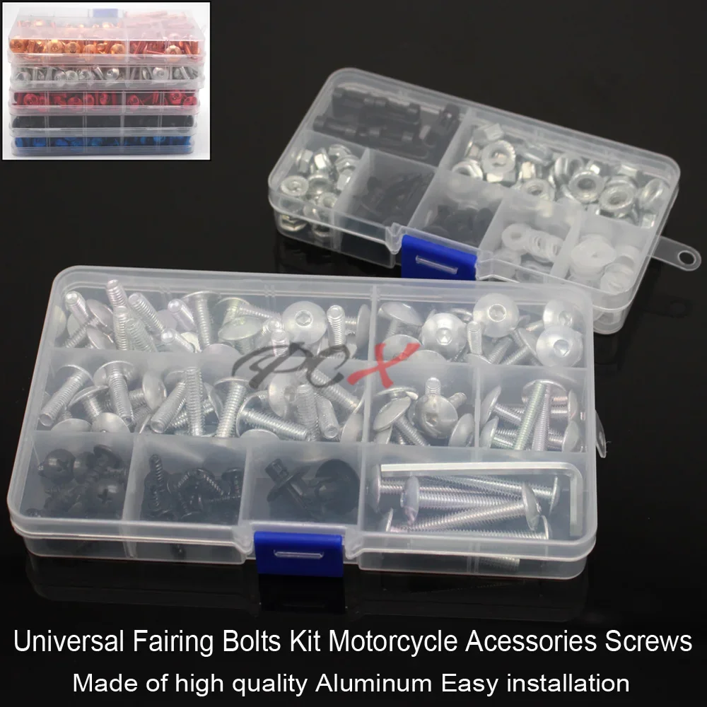 

For Suzuki GSF1200 BANDIT GSX1250 gsr GSX1400 Universal Screws Universal Fairing Bolts Kit Motorcycle Acessories Screws MOTO