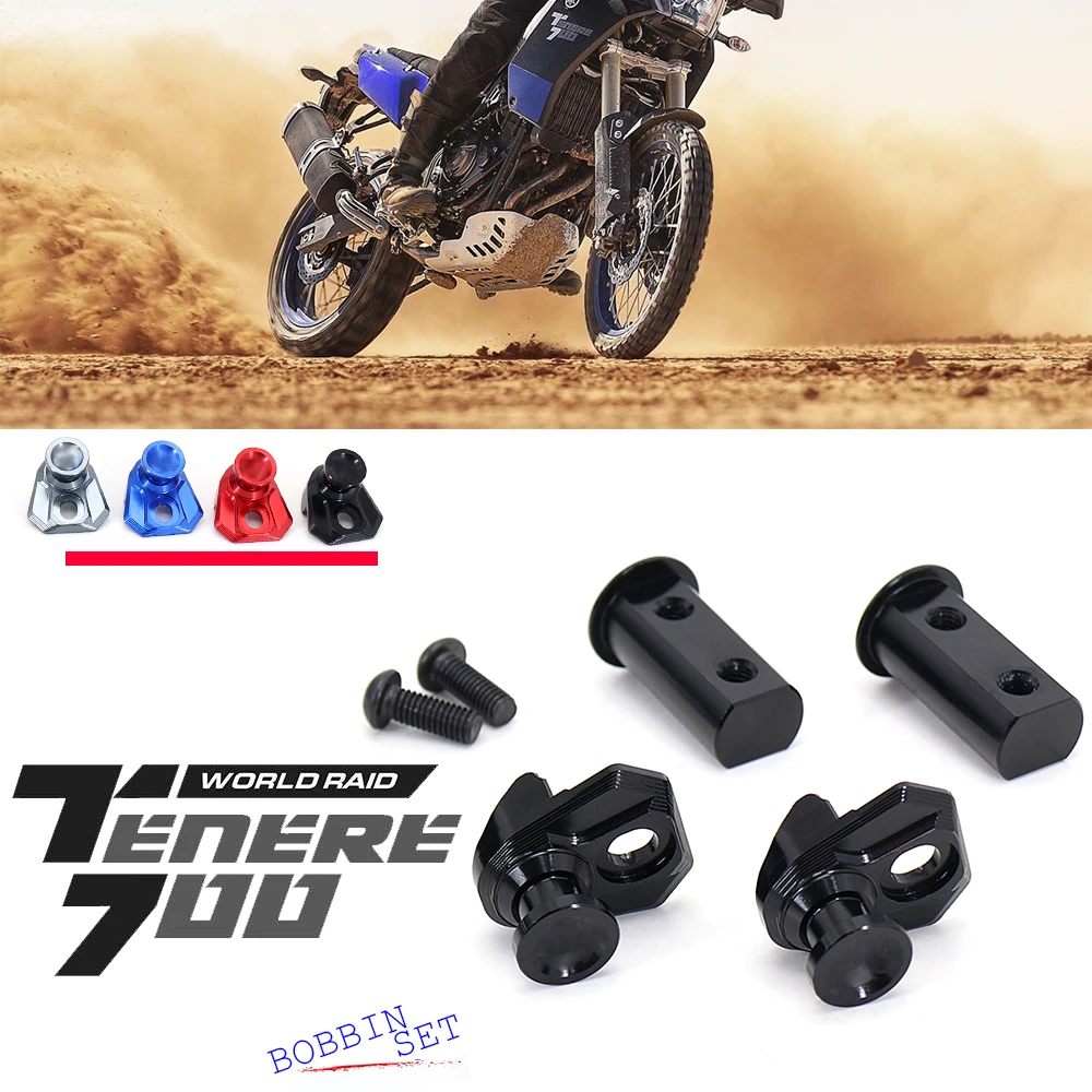 

New Motorcycle Swingarm Spools Slider Screw Stand Screws For YAMAHA TENERE700 2019-2022 TENERE 700 Tenere 700 World Raid 2022