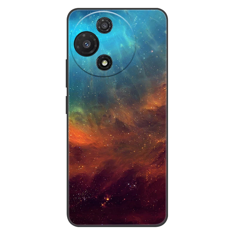 Luxury Silicone Space Soft Bumper Phone Case - Fashionable TPU Shell Cover