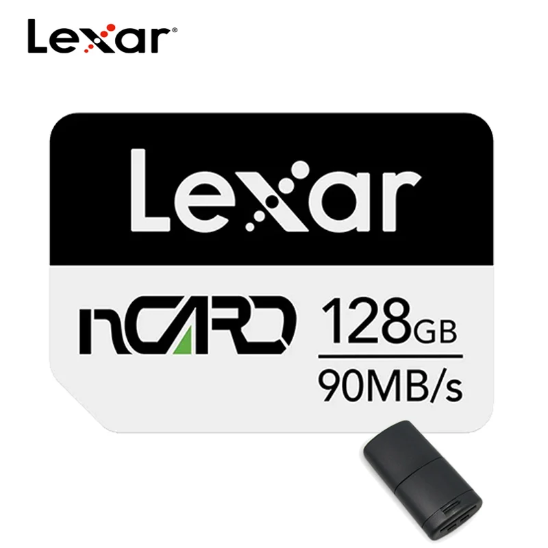 microsdxc switch Lexar NM Memory Card Mate 20/30/40/P40/P30 nova 5/7 Honor Enjoy 20P 128GB 256GB nCard NM Memory Card 64G for Huawei Phone compact flash card Memory Cards