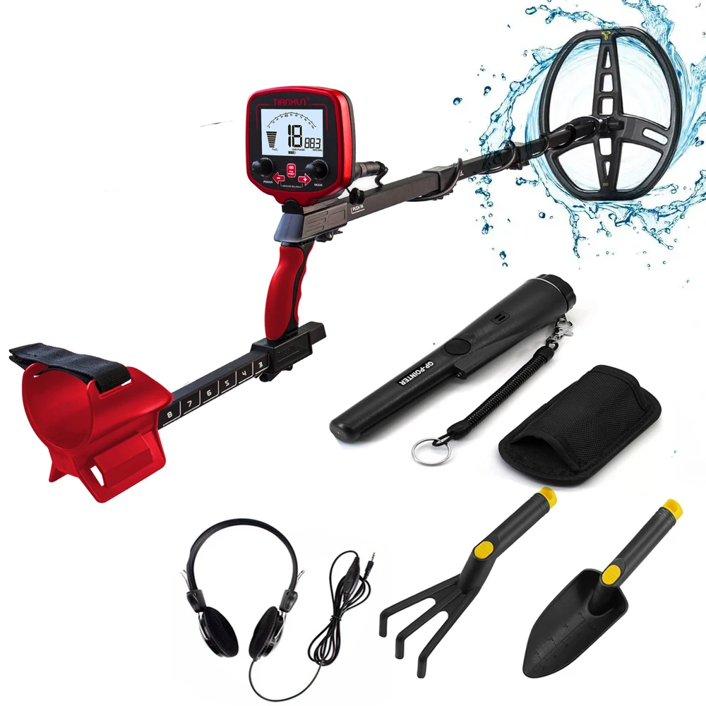 TX 850L Professional Underground Metal Detector Gold Digger Treasure Hunter Pinpointer Depth 2.5m Scanner Search Finder TX 850L Professional Underground Metal Detector Gold Digger Treasure Hunter Pinpointer Depth 2.5m Scanner Search Finder