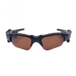 Enhanced Wireless Bluetooth Audio Cycling Sunglasses with Surround Sound and Polarized Lenses (Tawny)