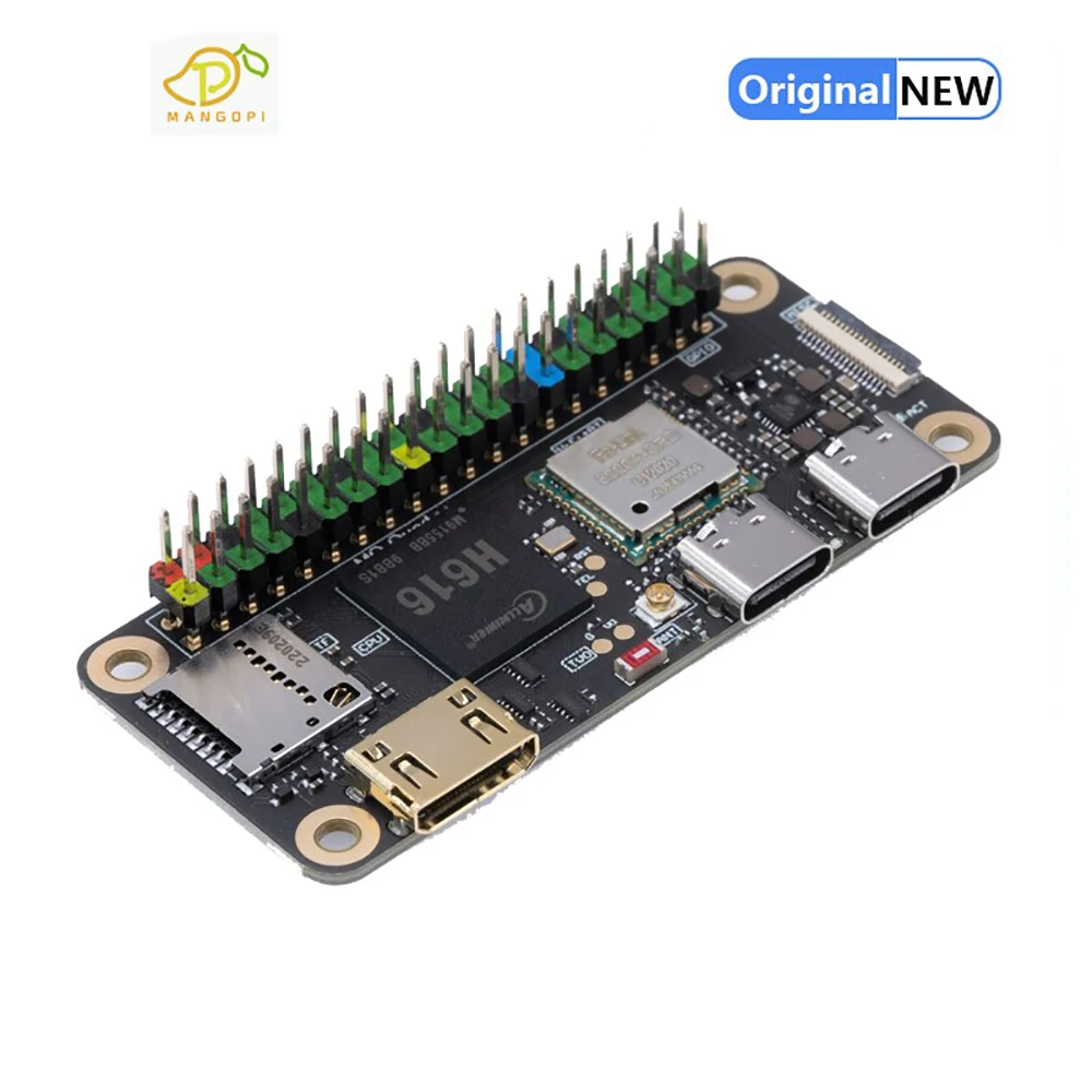 Mangopi MQ-Quad MCore H616 Module With Pin Not Welding 4xA53 Up to 1.5GHz 1GB DRAM Single-Board Computer With Wi-Fi & Bluetooth