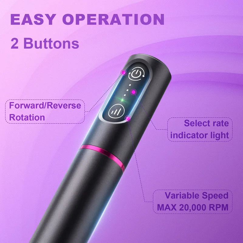 Electric Nail Drill Machine for Acrylic Gel Nails