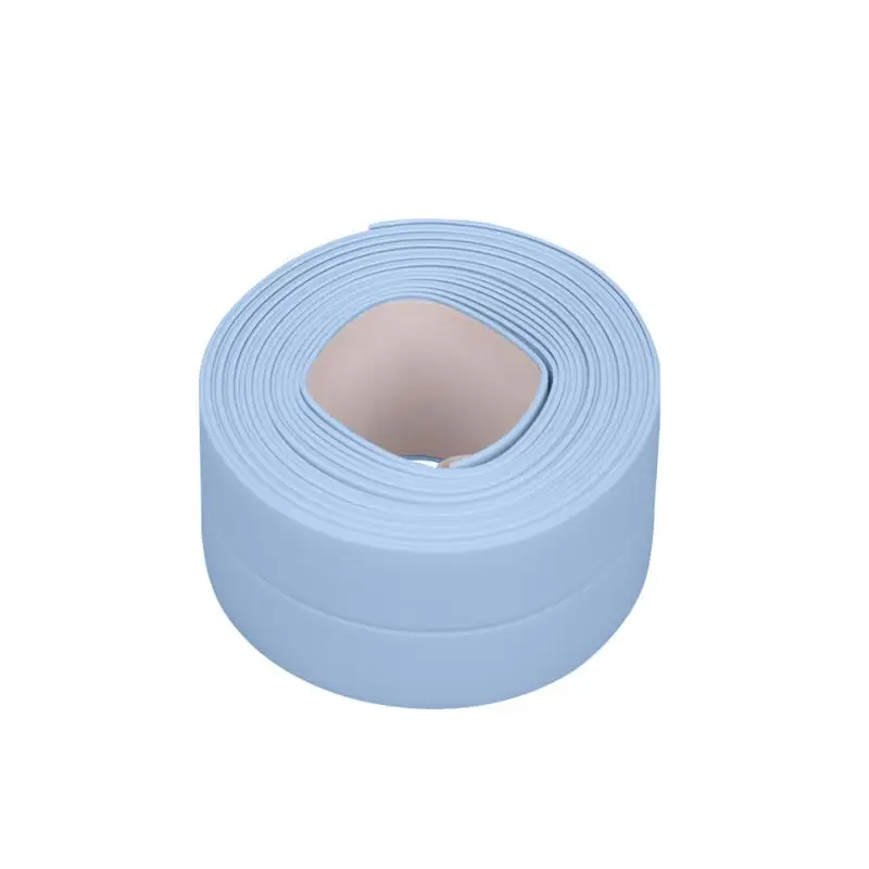 Rubber Magnet 3.2M Waterproof Sealing Tape Bathroom Kitchen Sealing Strip Shower Sink Bath Sealer PVC Self Adhesive Sealant Tape Wall Sticker door mail slots Hardware