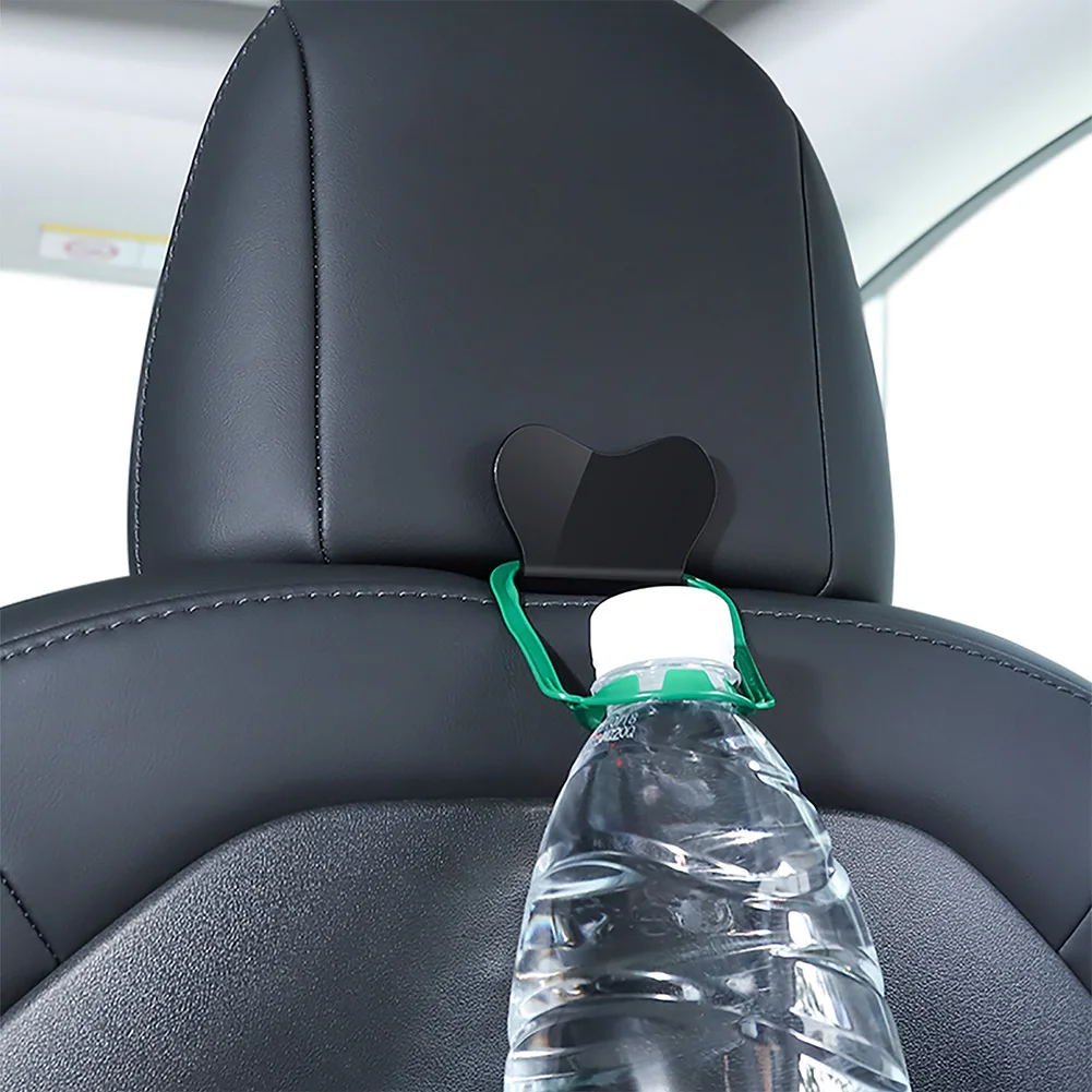 Headrest Organizer Hanger Holder Headrest Hidden Hook Organizer Car Seat Back Hook Interior Accessories for Tesla Model 3/Y/X/S