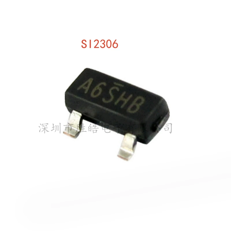 

(20PCS) NEW SI2306 Silk Screen A6SHB 3A N-Channel Field-Effect Transistor MOS Tube SOT-23 Integrated Circuit