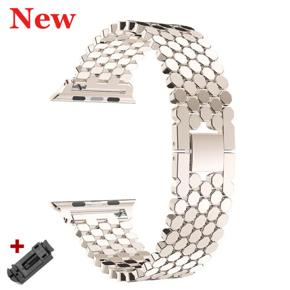Premium Stainless Steel Watch Band Strap - Elegant Wristband Bracelet