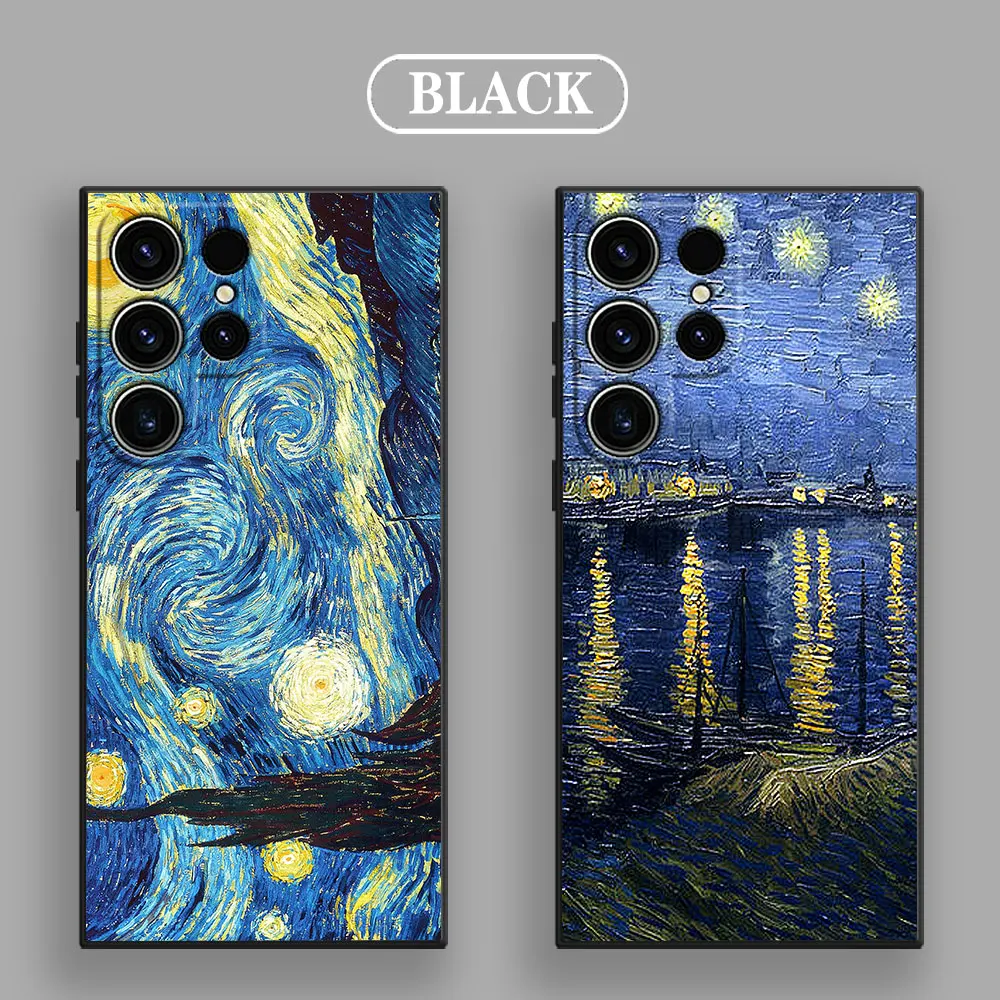 Van Gogh Art-Inspired Almond Blossoms & Sunflowers Phone Case