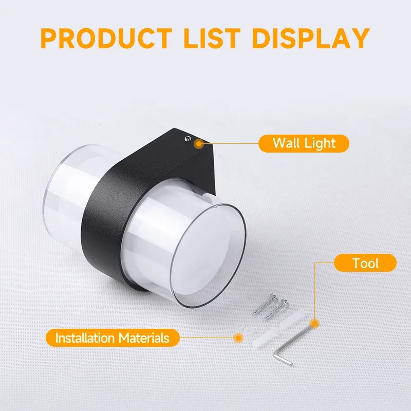 Outdoor Wall Light Solar Wall Light Courtyard Home Garden Exterior LED Lighting
