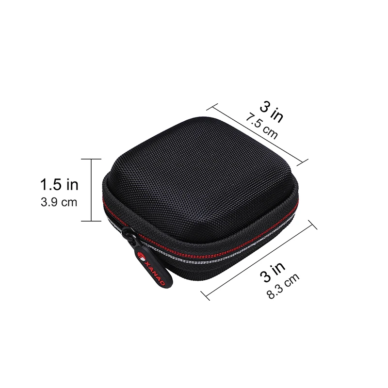Xanad Eva Case Duro para x6 Crucial 500gb Ssd Portátil Externo de Estado Sólido Bolsa de Armazenamento de Proteção - Imagem 2