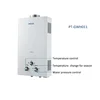 New In Stock Shower Geyser 6 8 10 12 16 Litre Tankless Instantaneous Camping Domestic Gas Water Heater White Steel Wall Mounted 4
