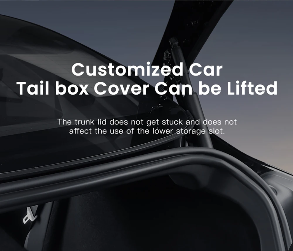 Trunk Protector Guard For Tesla Model 3 Y Juniper Highland Anti-Scratch TPE Mat