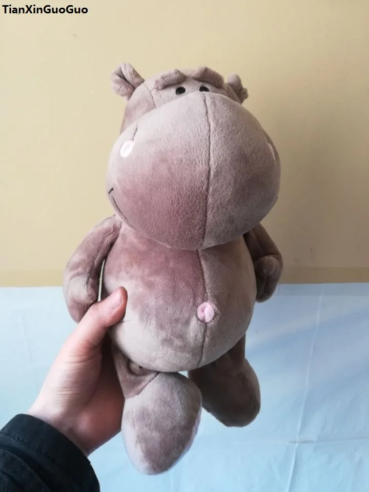 

Милая плюшевая игрушка гиппопопотама около 32 см, мягкая кукла, детская игрушка, подарок на день рождения h2368