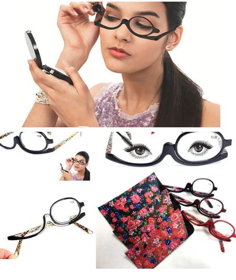 BOYSEEN Flip Up Lesebrille Mann Weitsichtige Brille Frau Make-up Brille Hyperopie – Detail 2