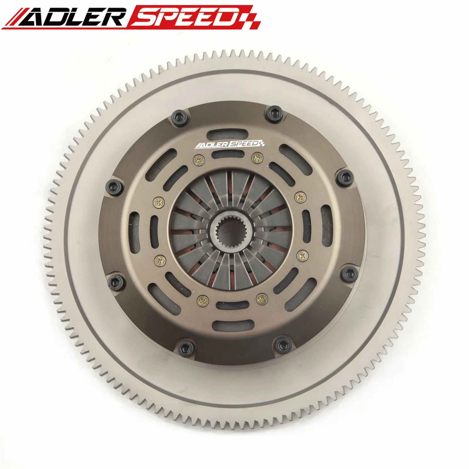 A+ ADLERSPEED 7.25인치(185mm) 레이싱 클러치 트리플 디스크 키트 (2004-18년식 스바루 임프레자 WRX STI EJ25 6단 변속기용)