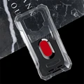 Clear Tpu A Red