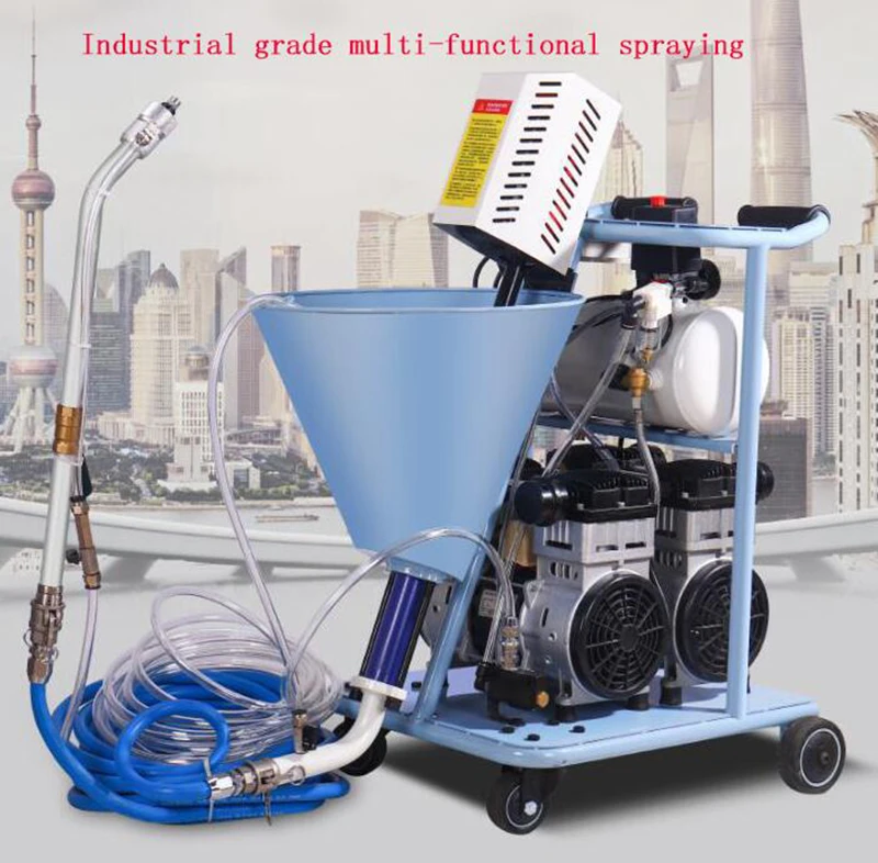 Putty powder Multi-Function High pressure Spraying machine Dual power Waterproof coating Grouting Cement Slurry paint Spraying matt sliver pet a4 waterproof stickers for laserjet printerspecial coating to enforce scrach resistance