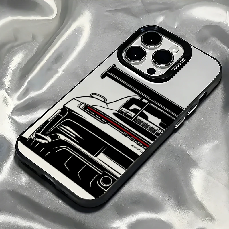 Luxury Car Pattern Phone Case Cover - Premium Design s