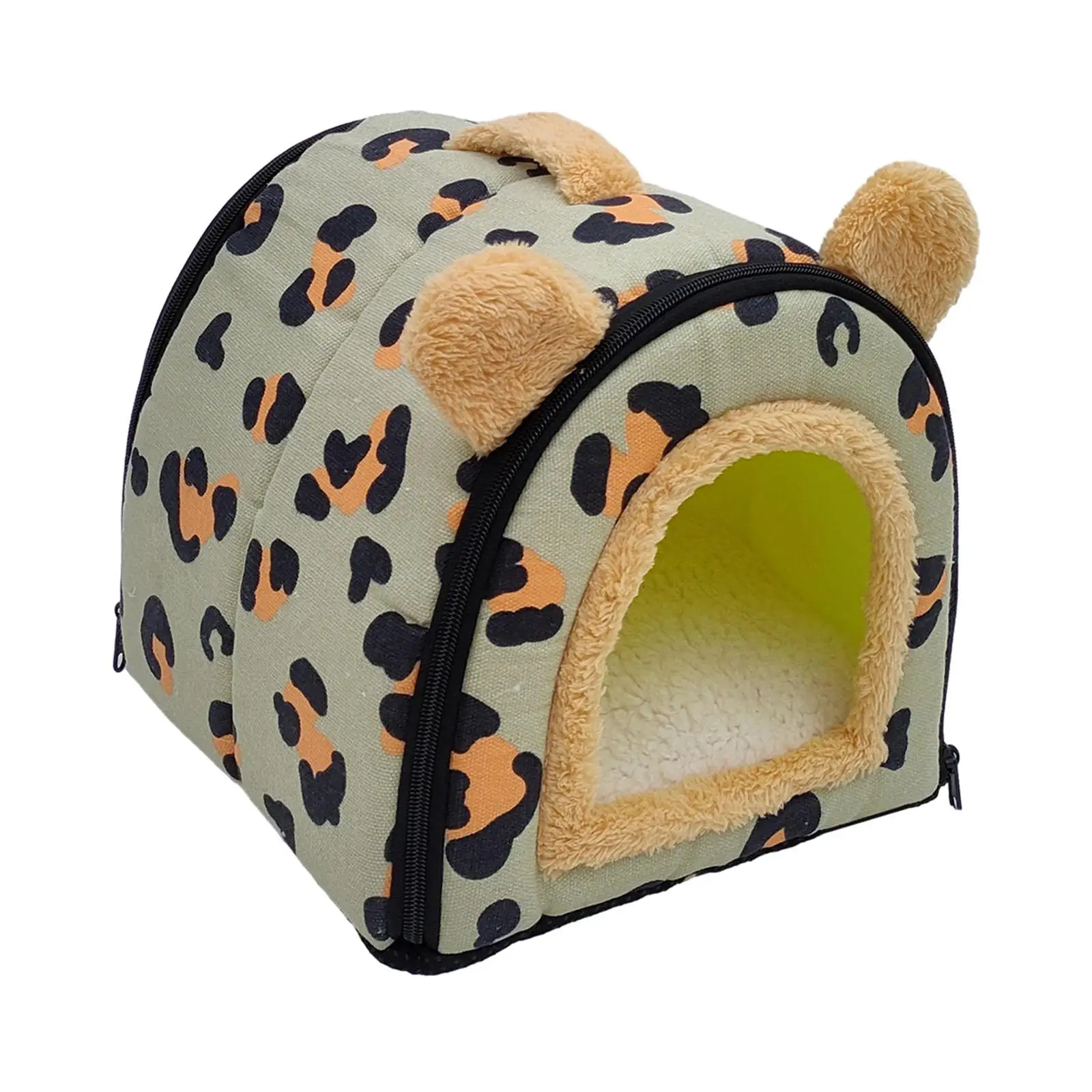 Foldable Pet House Hideaway Suitable for All Seasons Convertible Comfortable Dog Beds Cat Bed with Removable Washable Cushion Foldable Pet House Hideaway Suitable for All Seasons Convertible Comfortable Dog Beds Cat Bed with Removable Washable Cushion