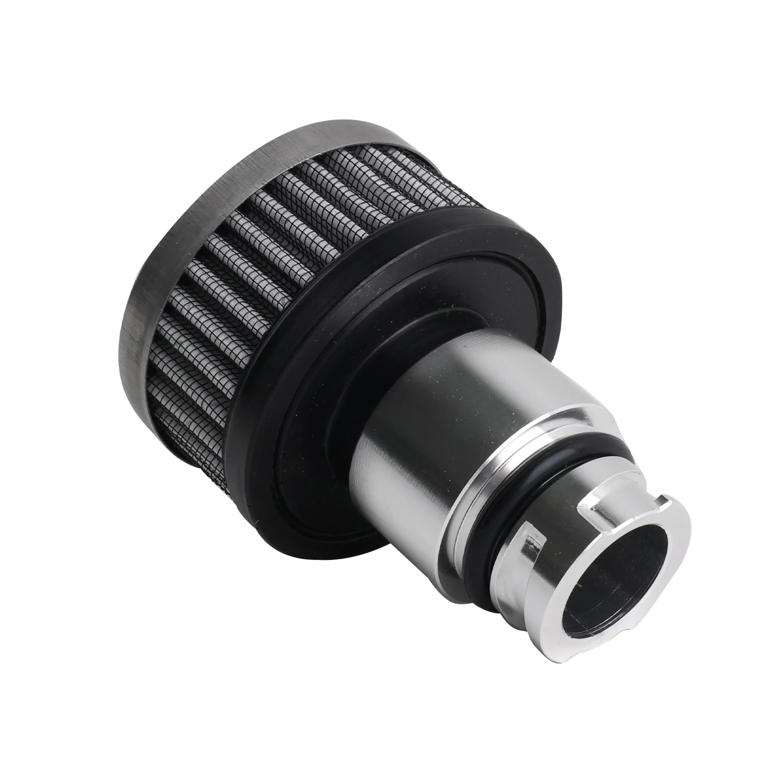 performance for 2005- Mustang 4.6/5.0 V6 Billet Aluminum Valve Cover Oil Cap Chrome Breather