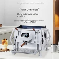 Tqh Coffee Machine Semi-automatic Italian Multi-Boiler Double-Headed Professional Intelligent Touch Screen Electronic Control 2