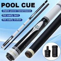58.26in Professional Carbon Fiber Billiards Cue Advanced White 12.5mm Screw Protector Competitive Pool Stick Accessory 19-20oz