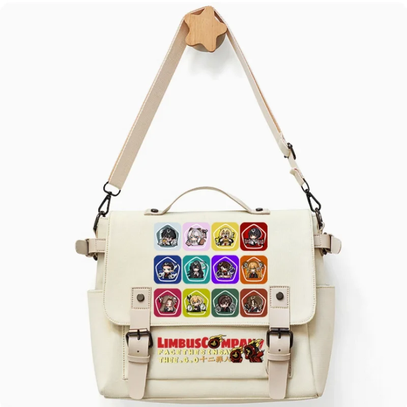 Anime Limbus Company Cosplay Casual Oxford Messenger Bag Schoolbag Shoulder Bag Student Teenager Gift B816