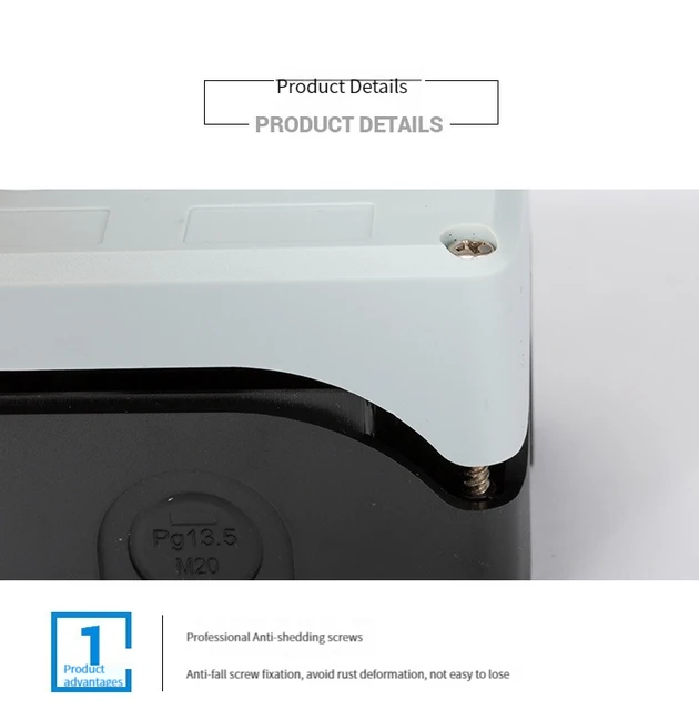 Scatola Stazione Pulsanti Impermeabile IP32 - Controllo Industriale Per Gru E Porte - Foto 10