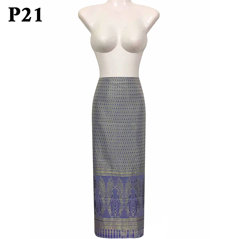 Thai Dress Dai Traditional Clothing Xishuangbanna Thailand Skirt For Women Southeast Asia Dai National Festival Costume Palace Dress thai style skirt
